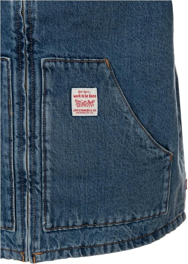 Levi's Blazer Levis A8580 0000 SANSOME VEST-DENIM - Foto 8