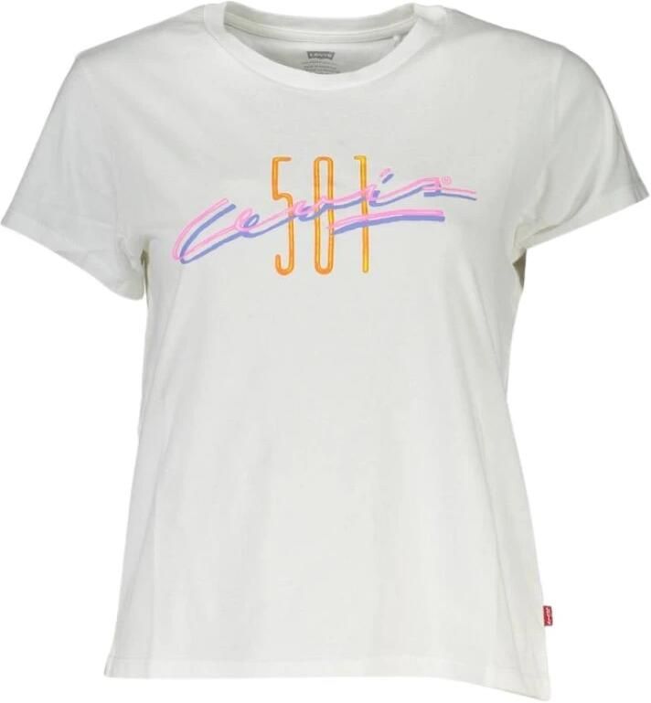 Levi's Stijlvol Logo T-shirt in wit katoen White Dames - Foto 11