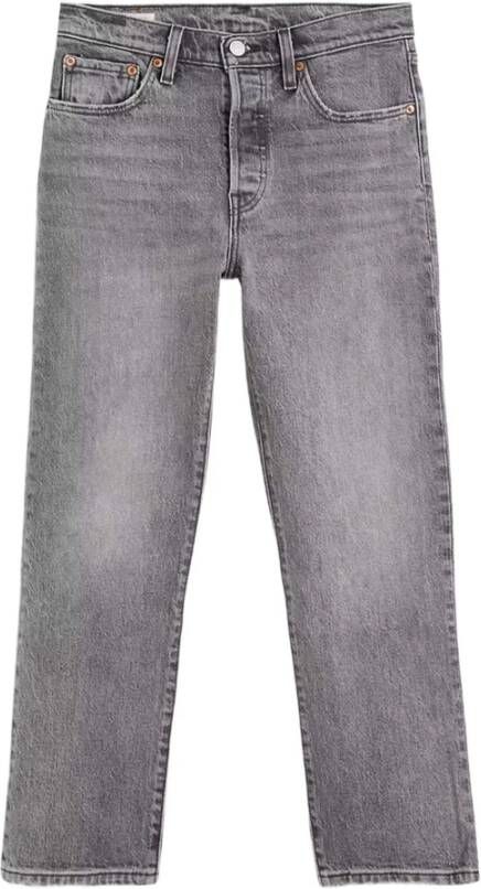 Levi's 7 8 jeans 501 CROP 501 collectie 5-pocket-stijl - Foto 3