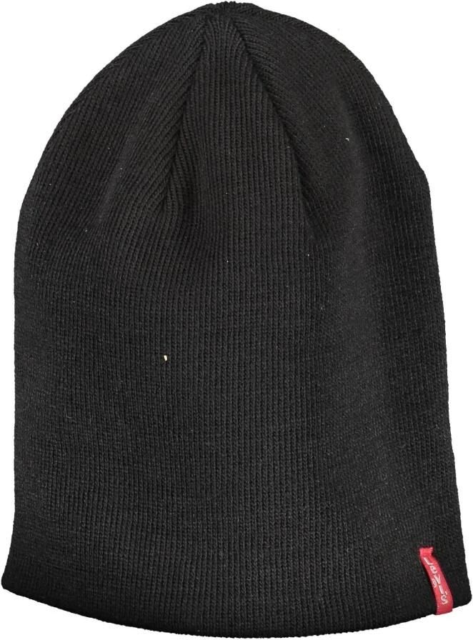 Levi's Zwarte Logo Cap Chic Streetwear Stijl Black Heren