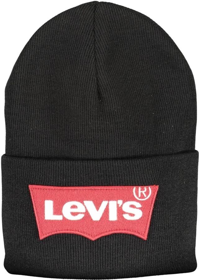 Levi's Beanie met labelapplicatie model 'OVERSIZED BATWIN'