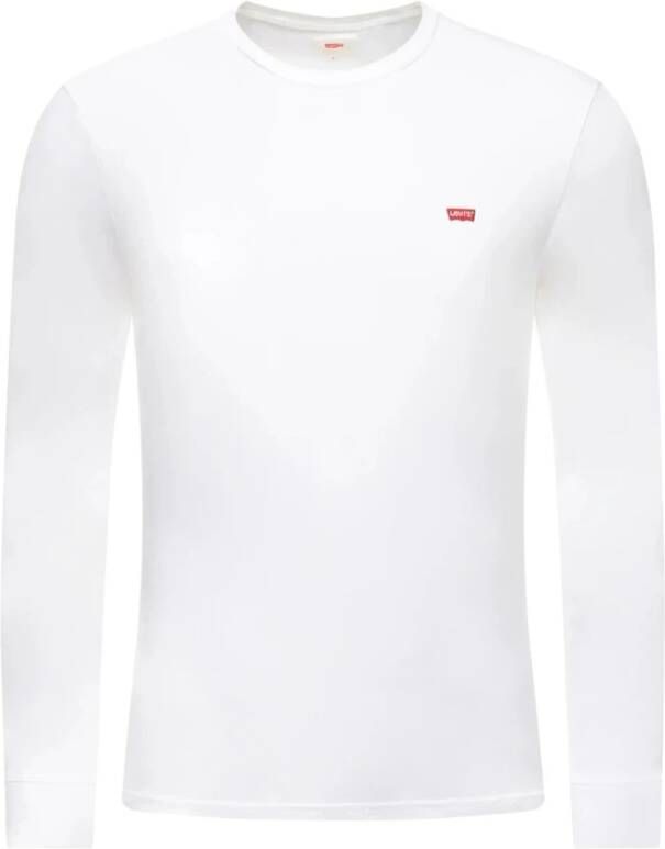 Levis LEVI'S Long Sleeve Small Logo Batwing T-Shirt White- Heren White - Foto 8