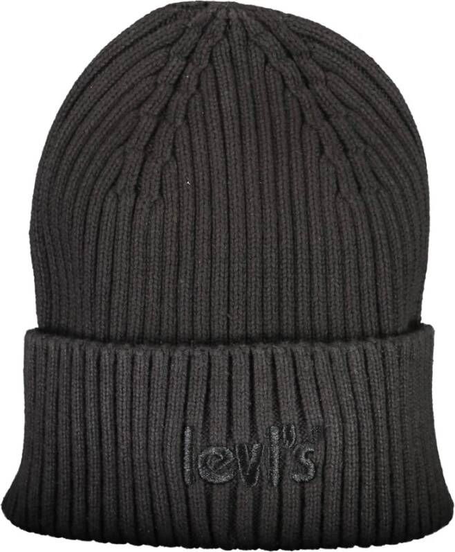 Levi's Beanie met labelstitching model 'POSTER LOGO BEANIE'
