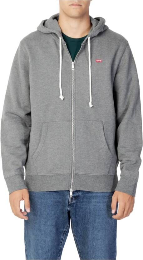 Levi's Capuchonsweatvest NEW ORIGINAL ZIP UP met logo-borduring en kangoeroezak - Foto 12
