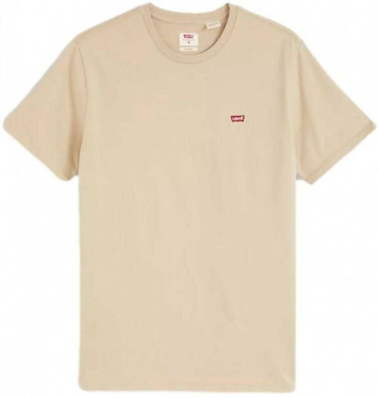 Levi's Heren Original Housemark T-shirt Beige Heren