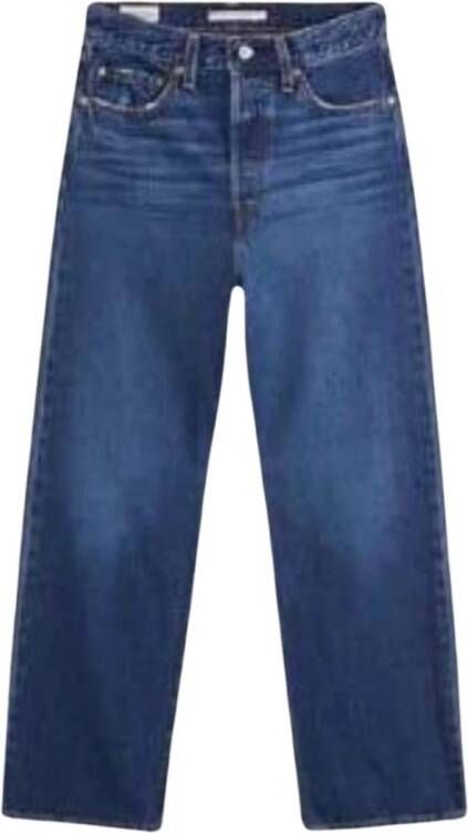 Levi's Rechte jeans Blauw Dames