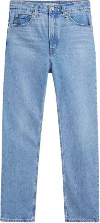 Levi's Rechte jeans Blauw Dames