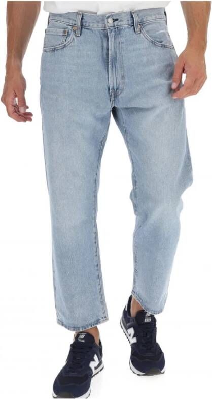 Levi's Rechte jeans Blauw Heren