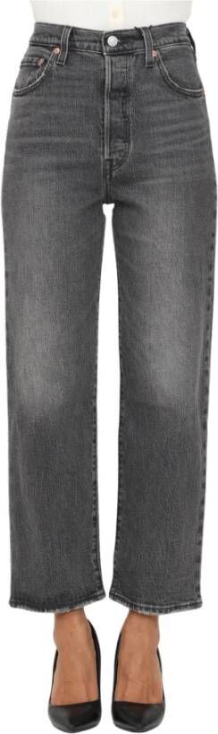 Levi's Rechte jeans Zwart Dames