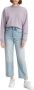 Levi's ribcage high waist straight fit jeans middle road - Thumbnail 2