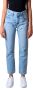 Levi's Blauwe Katoenen 5-Pocket Jeans voor Vrouwen Blue Dames - Thumbnail 8
