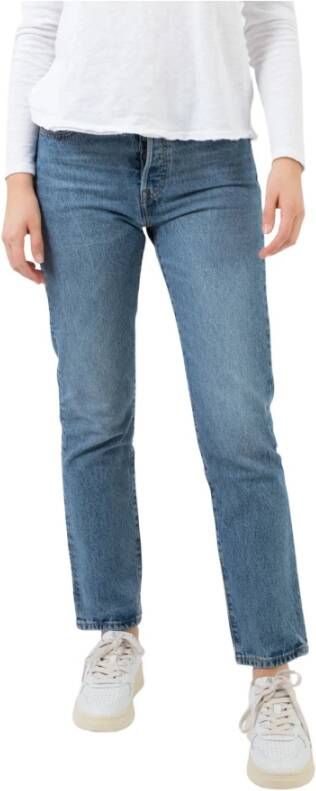 Levi's Rechte spijkerbroek Blauw Heren