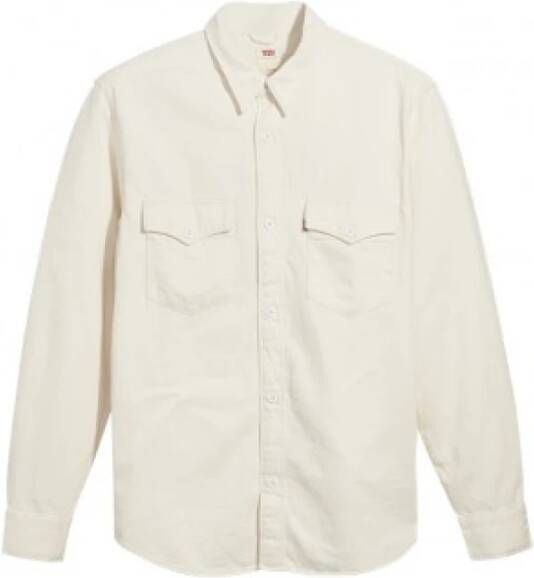 Levi's Shirt A1919-0001 Wit Heren