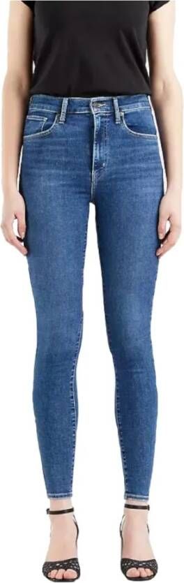 Levi's Skinny jeans Blauw Dames
