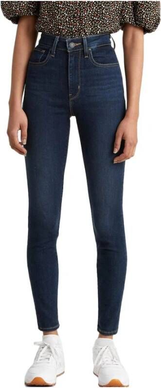 Levi's Skinny jeans Blauw Dames