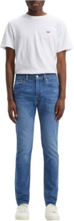 Levi's Straight Jeans Blauw Heren