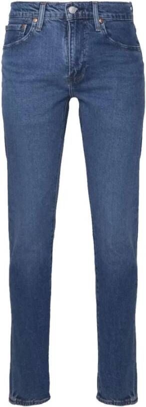 Levi's Skinny jeans Blauw Heren