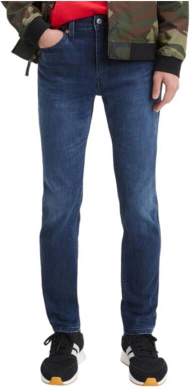 Levi's Skinny jeans Blauw Heren