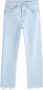 Levi's Blauwe effen dames jeans met ritssluiting en knoopsluiting Blue Dames - Thumbnail 10