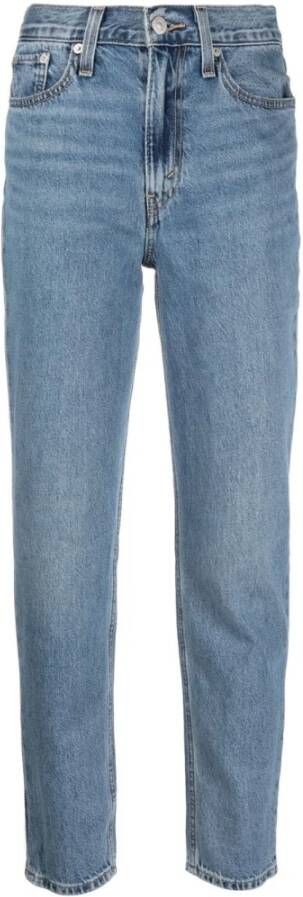 Levi's Slim-fit Jeans Blauw Dames