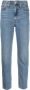 Levi's Hoog getailleerde relaxte jeans met taps toelopende pijpen Blauw Dames - Thumbnail 8