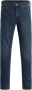 Levi's Indigo Blauwe Low-Rise Slim-Fit Jeans Blue Heren - Thumbnail 2