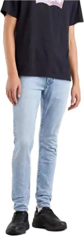 Levi's Slimfit-jeans Blauw Heren