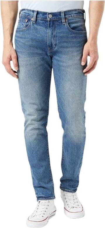 Levi's Slimfit-jeans Blauw Heren
