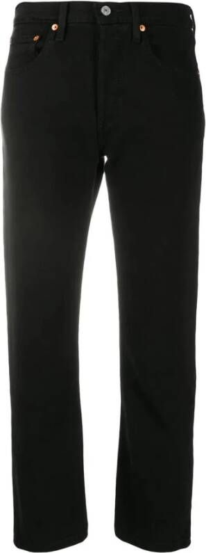 Levi's Slimfit-jeans Zwart Dames