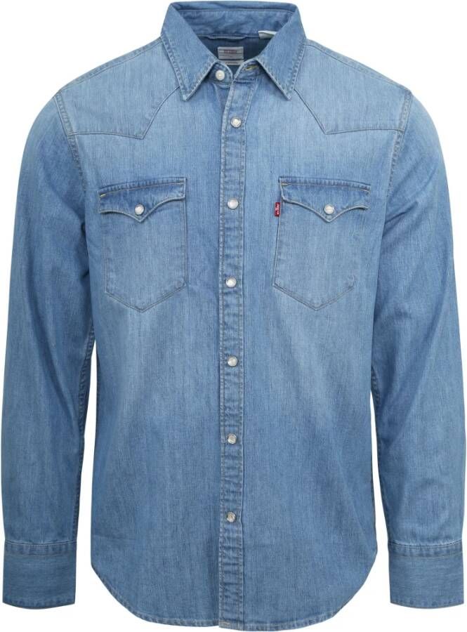 Levi's Overhemd Lange Mouw Levis Barstow Western Standard Esta Noche - Foto 2