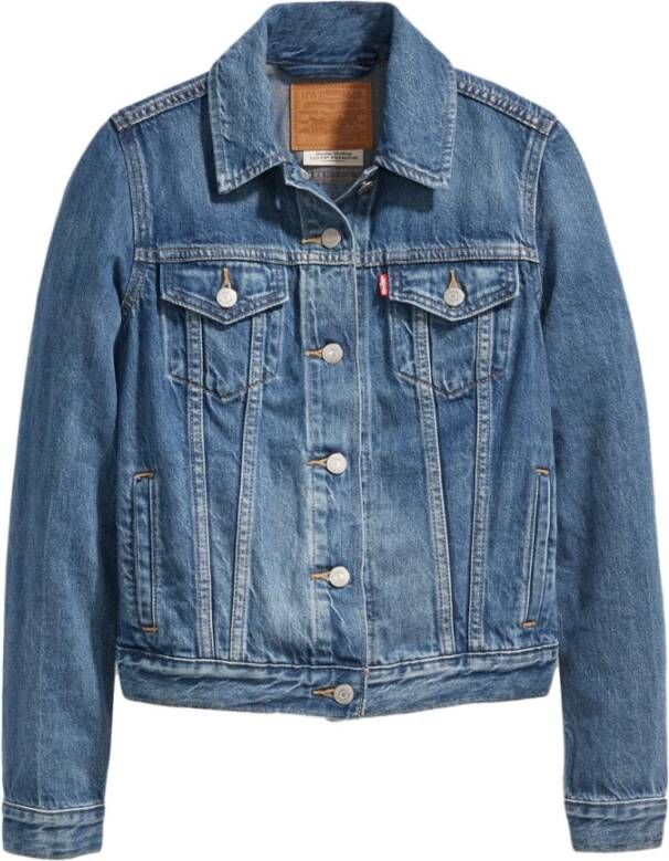 Levi's Uni-benen uni volwassen 29945 0063 Originele trucker-botter donker Blauw Unisex - Foto 8