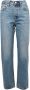 Levi's Blauwe effen dames jeans met ritssluiting en knoopsluiting Blue Dames - Thumbnail 15