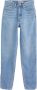 Levi's Hoog getailleerde relaxte jeans met taps toelopende pijpen Blauw Dames - Thumbnail 2