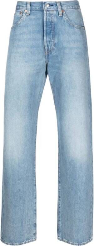 Levi's 501 Originals Straight Leg Jeans Blauw Heren