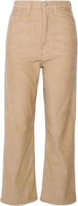 Levi's Straight Trousers Bruin Dames