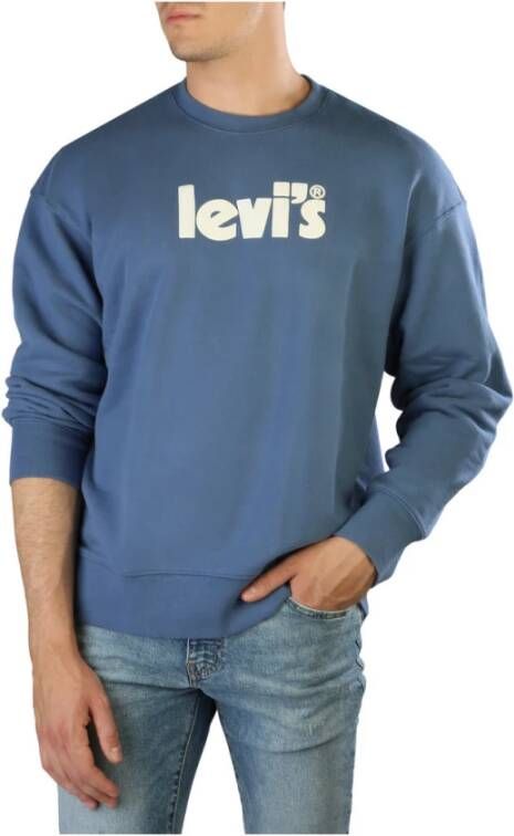 Levi's sweatshirt 38712 Blauw Heren