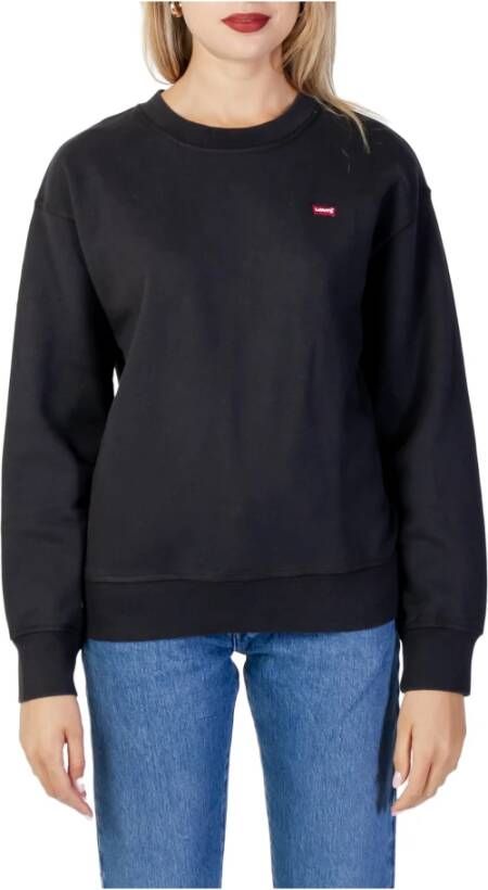 Levi's Sweatshirt Zwart Dames