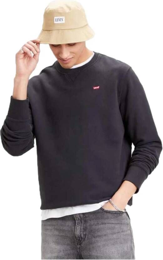 Levi's Sweatshirts Zwart Heren