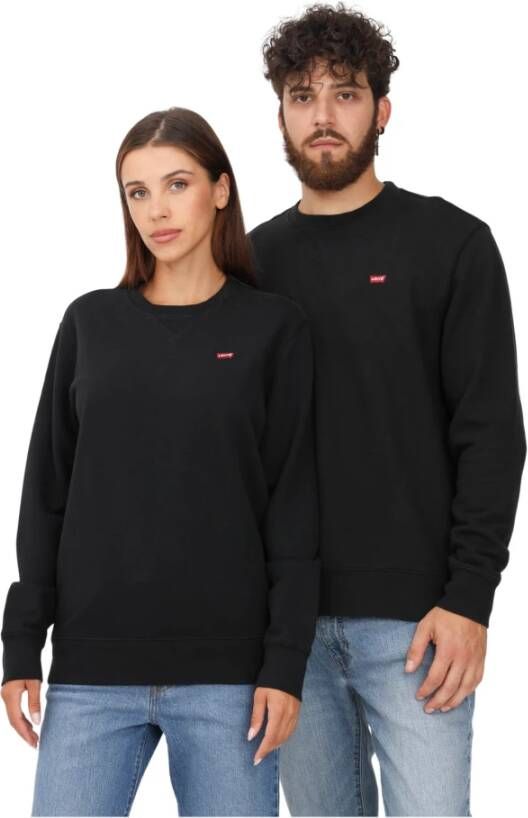 Levi's Sweatshirts Zwart Heren