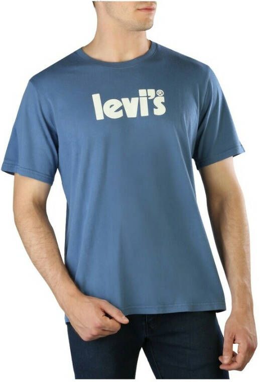 Levi's T-shirt 16143 Blauw Heren
