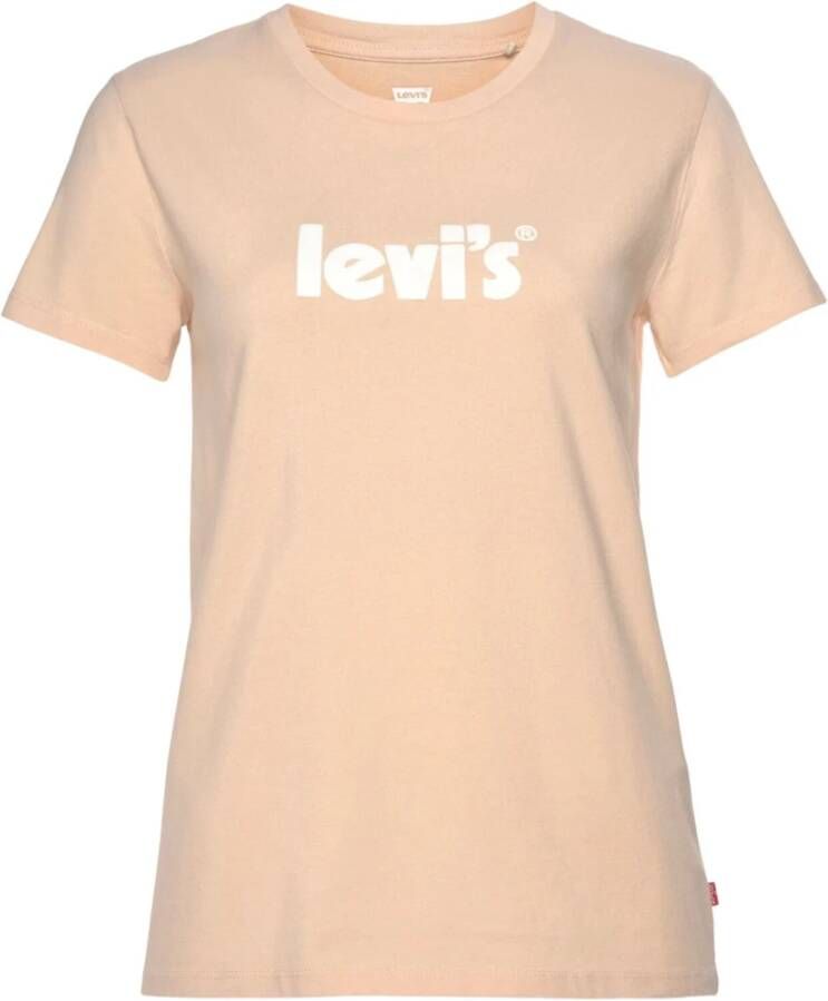 Levi's T-shirt 17369-1803 Beige Dames