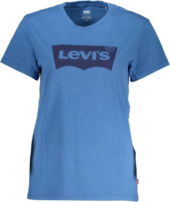 Levi's T-shirt Blauw Dames