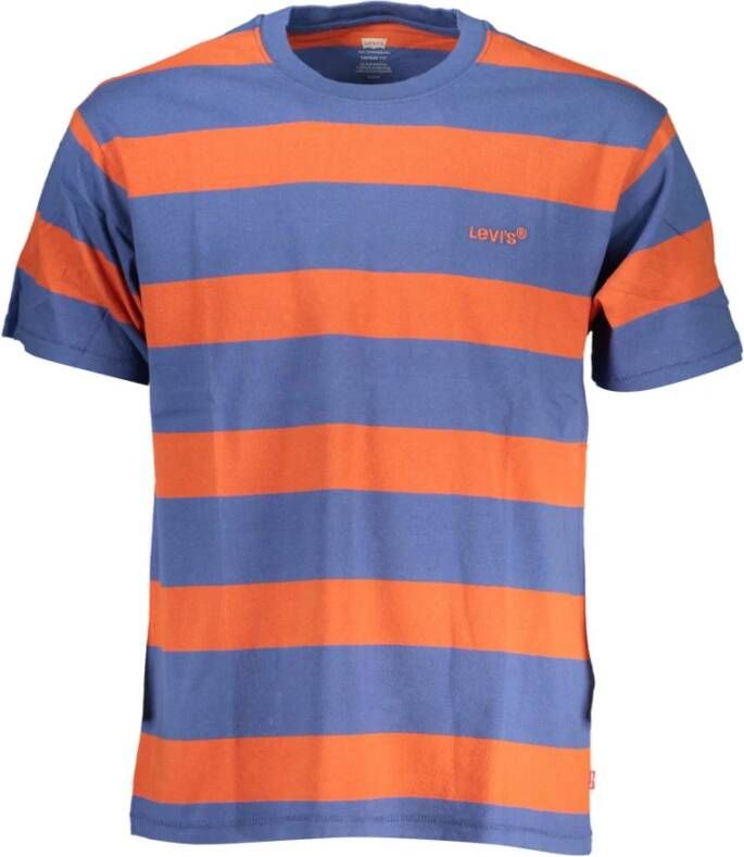 Levi's T-shirt Blauw Heren