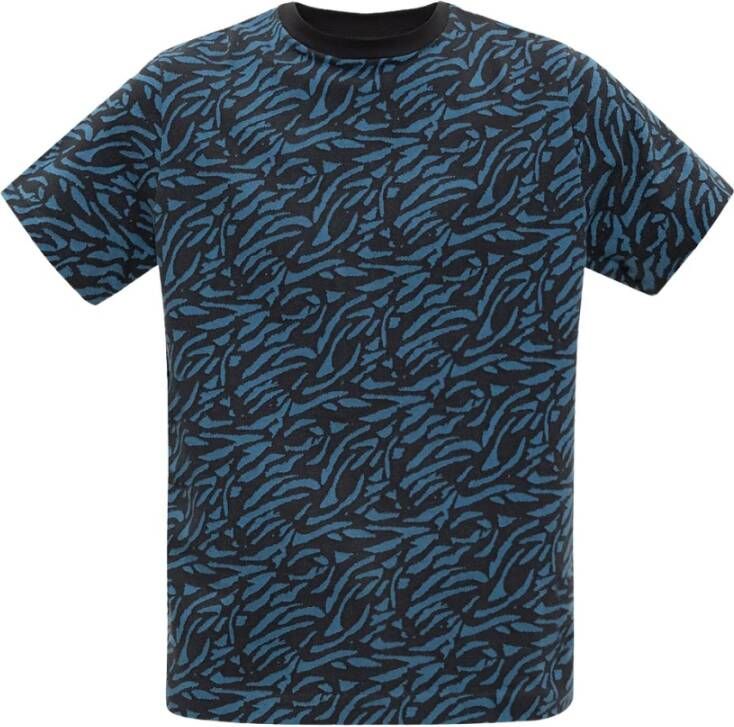 Levi's Vintage Jacquard T-Shirt Blue Heren