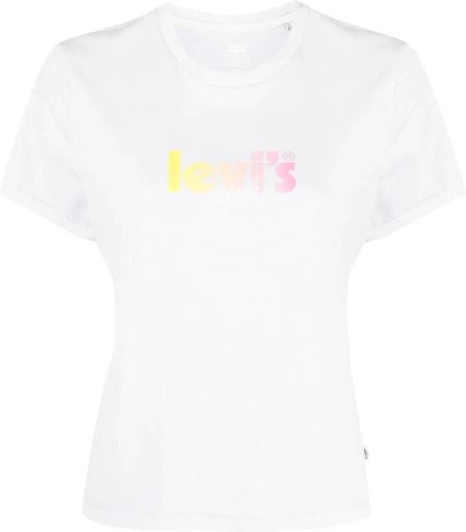 Levi's t-shirt Grijs Dames