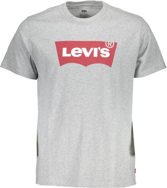 Levi's Grijze Katoenen T-Shirt met Print Gray Heren - Foto 10