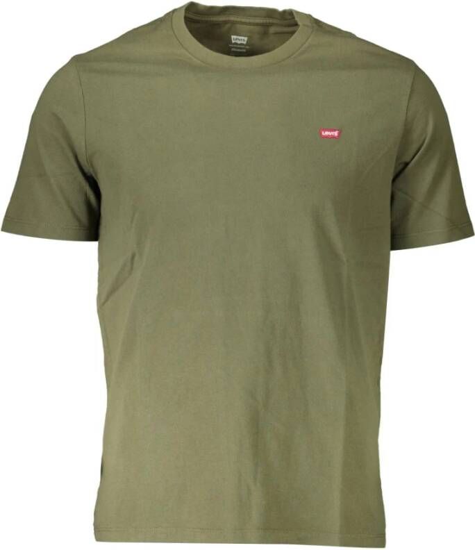 Levi's T-shirt Groen Heren