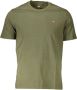 Levi's Heren T-shirt Korte Mouwen Groen 100% Katoen Green Heren - Thumbnail 3