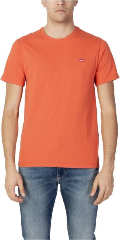 Levi's T-shirt Oranje Heren