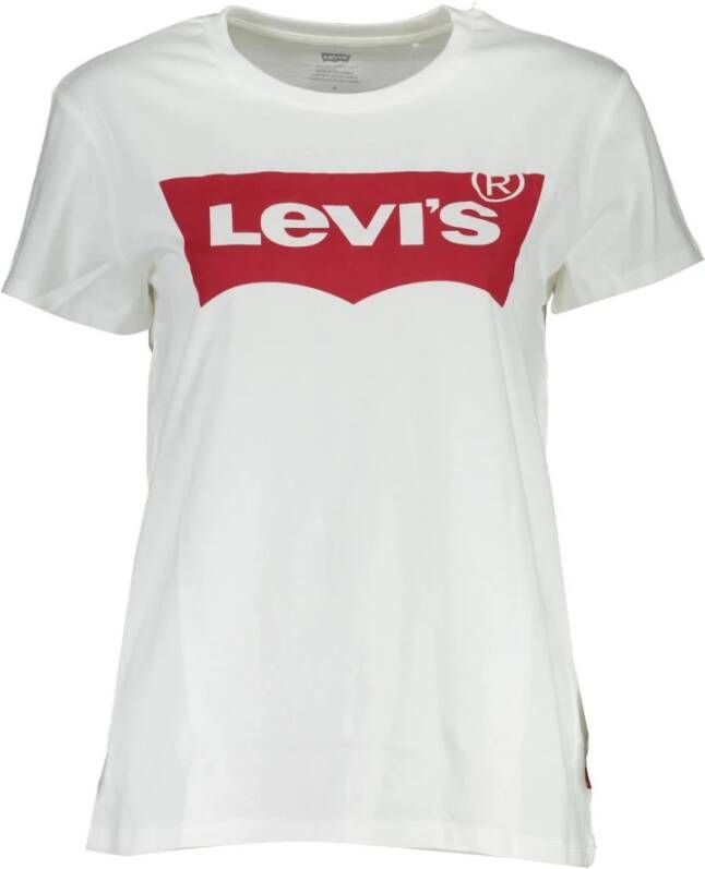 Levi's T-shirt Wit Dames